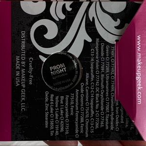 makeup geek Makeup - BNWB makeupgeek eyeshadow in prom night makeup geek Makeup - BNWB makeupgeek eyeshadow in prom night